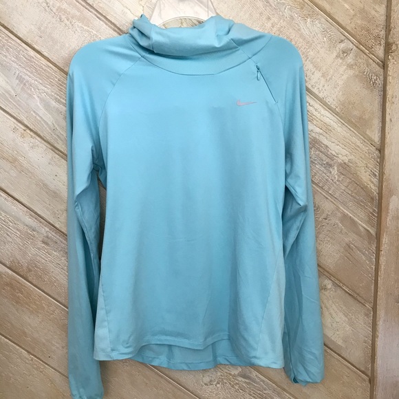 Nike Tops - NIKE WOMENS DRI FIT HOODIE SWEATSHIRT MEDIUM LIGHT